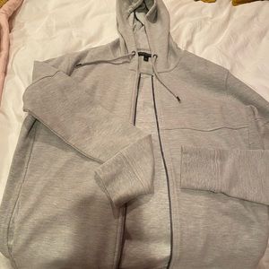 Mens banana republic zip up hoodie
